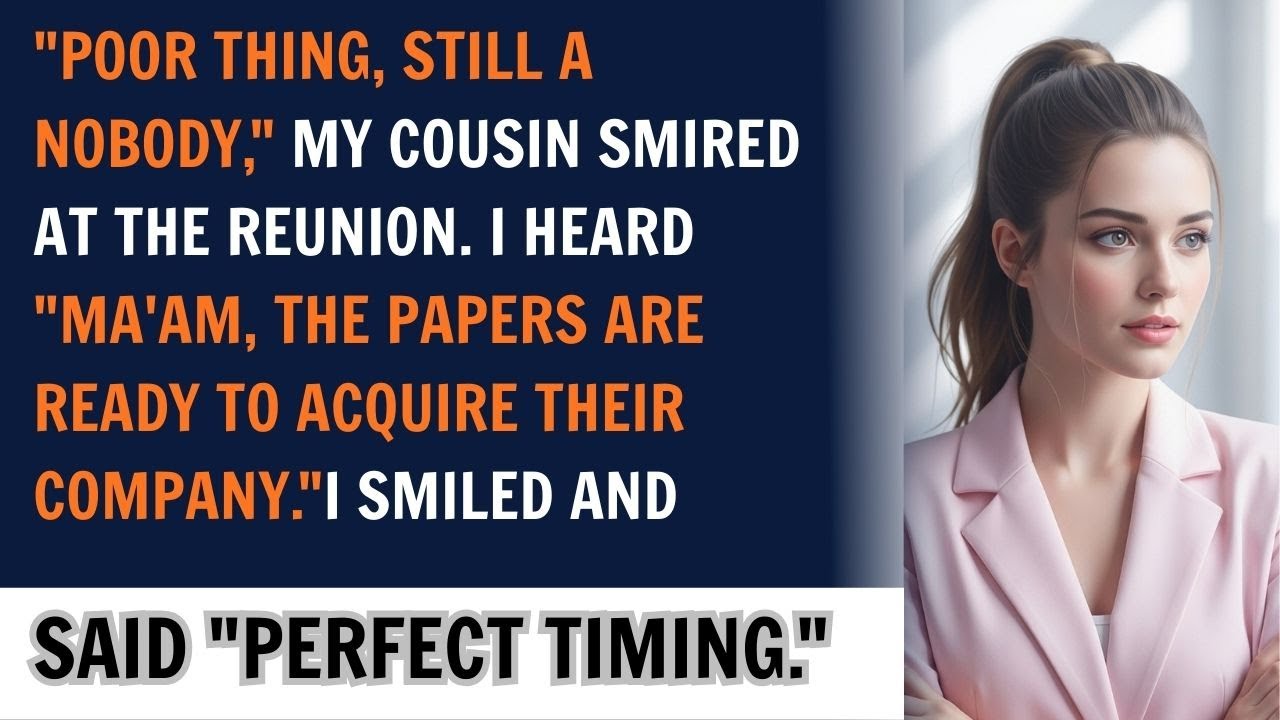 At The Family Reunion, They Called Me A Failure—Then My Assistant Called With Unexpected News