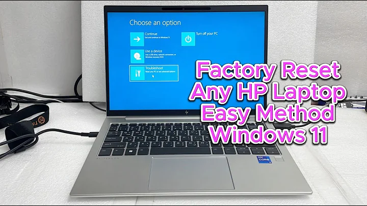 Factory Reset Any HP Laptop Easy Method - Windows 11 | Factory reset Without Microsoft Account