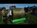 Мотаем сенаж.АГРОСМТРЕЙЧ AGRO LAND  Испания Сенокос 2020.