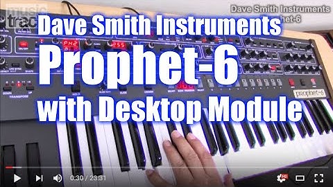 Dave Smith Instruments  PROPHET-6  Demo & Review