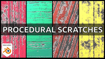 Procedural Scrapes and Scratches in Blender