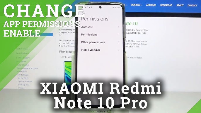 How to Enable App Permissions #redmi9t #redmi #fyp #androidhacks #xiao