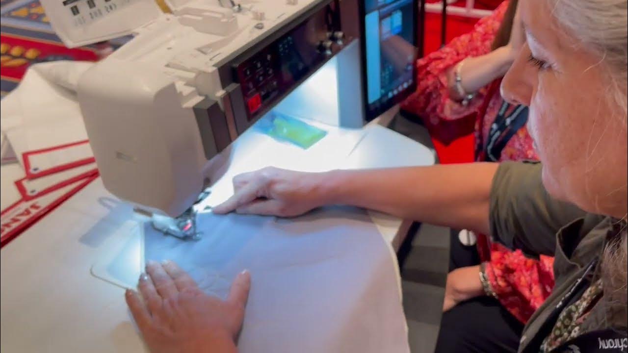 Janome Continental M17 Stitch Regulator YouTube