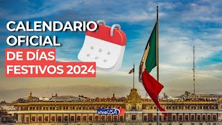 México: Calendario oficial de días festivos 2024 screenshot 5