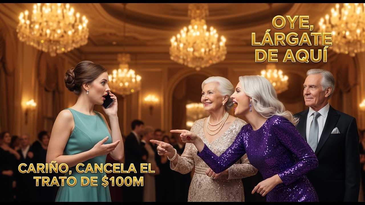 La familia millonaria se burló de ella en la gala y su esposo canceló el trato millonario