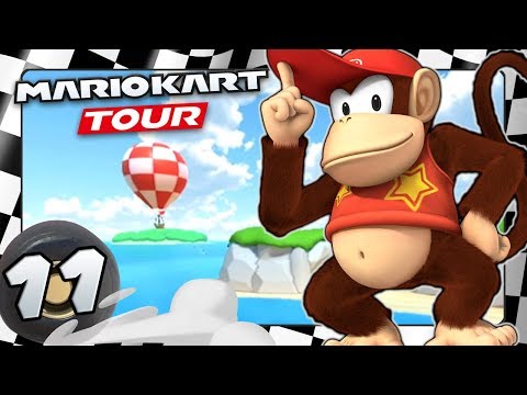 Video: Das Mario Kart Tour-Update Enthält Ein Grausames 39er-Pack, Das Diddy Kong Freischaltet