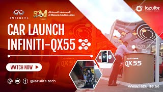 Infinity QX55 Car Launch |Al Masaood Automobiles and Lazulite Technologies | VidCon 2021 Abu Dhabi