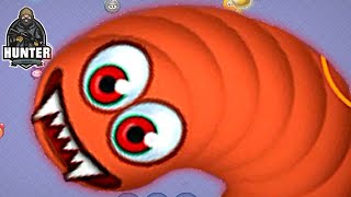 wormzoneio 🐛 MrHunter "Best snake gameplay #68 #wormszoneio #games screenshot 2
