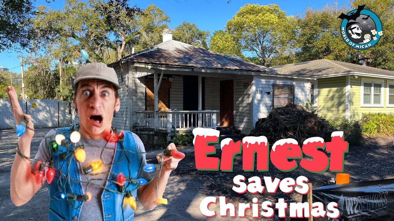 The Ernest Saves Christmas House is up for Demolition | Filming ...