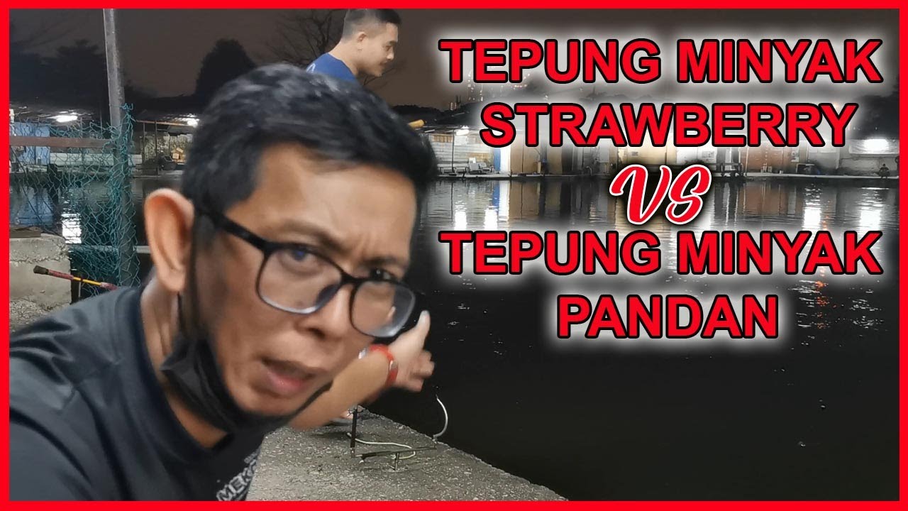 TEPUNG MINYAK STRAWBERRY VS TEPUNG MINYAK PANDAN