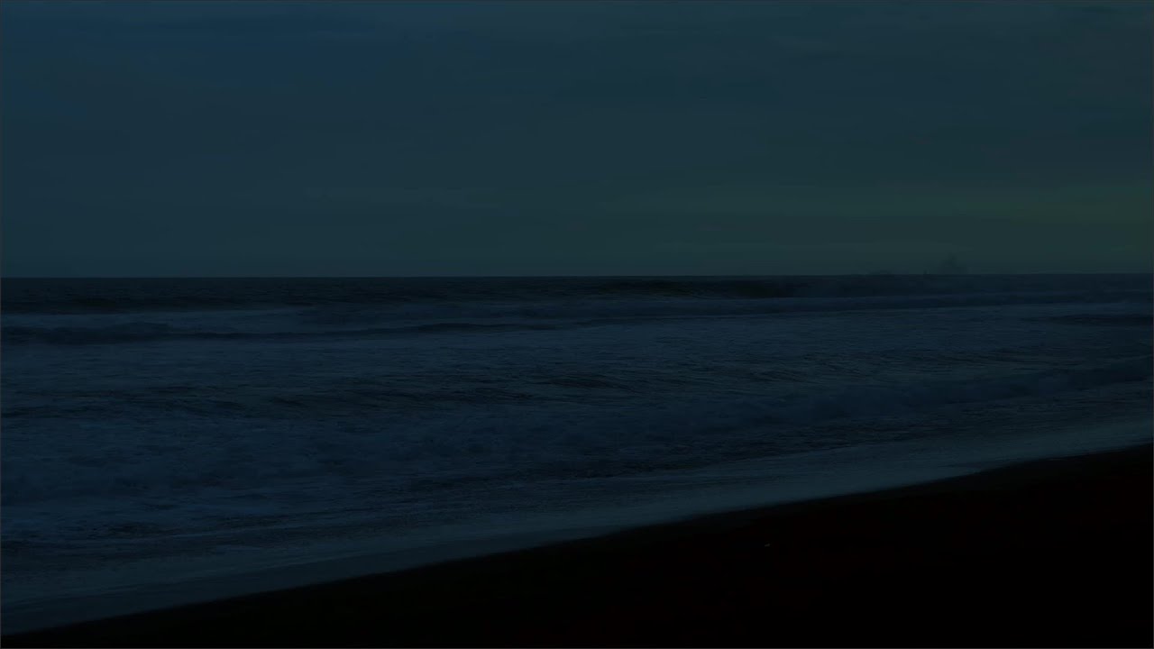 Rejuvenate Mind, Body & Soul with Powerful Ocean Waves and Soothing Night Sea Sounds