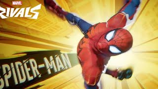 My First Time Playing Spider-Man in The Marvel Rivals Closed Alpha