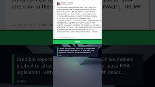 ✅ TRUE: "The Save America Act should be attached to FISA" #Shorts
