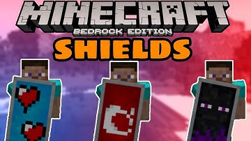How to Get AMAZING Custom Shields in Minecraft Bedrock!