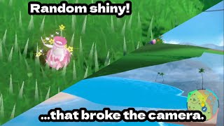 I've never seen Pokemon break quite like this... (Pokemon Violet Locked Camera Glitch) screenshot 5