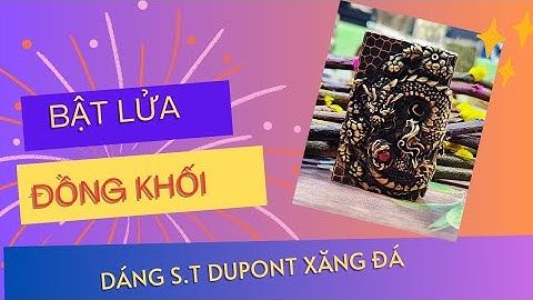 Đồng Khối Rowenta dáng Dupont xăng đá Bao NGẦU !!!