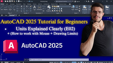 AutoCAD 2025 Tutorial for Beginners (E02) | Units Explained Clearly