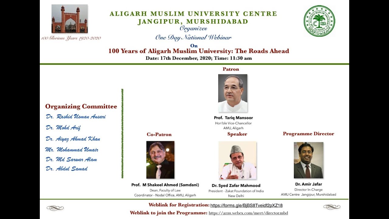 100 Years of Aligarh Muslim University The Roads Ahead