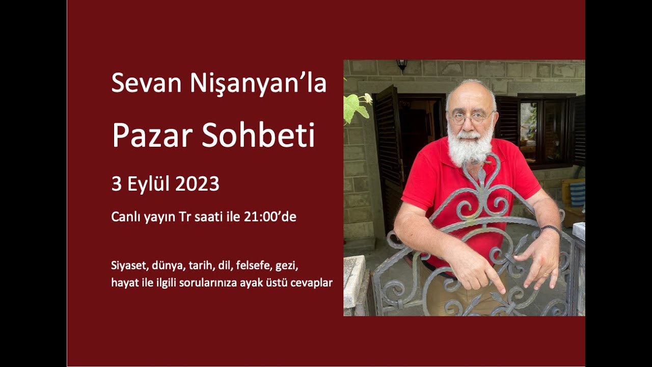Pazar Sohbeti 188 - 3 Eylül 2023