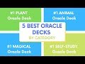 5 Top Oracle Decks by Category | Best Plant Deck | Best Animal Deck | Best Magical Deck & More!