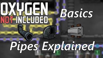Basic Pipe Mechanics Explained - Solid, Liquid, Gas - Oxygen Not Included Basics