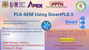 #0 Introduction to PLS-SEM analysis using SmartPLS 3 training series