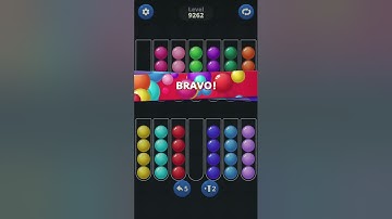 Ball Sort by Infinite Joy: Levels 9262, 9263, 9264