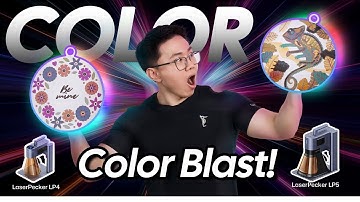 Laser Engraving in COLOR?! LP5 & LP4 Just Changed the Game