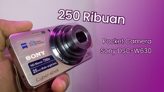 Nyobain Kamera Pocket Jadul! - Sony Cybershot DSC-W630