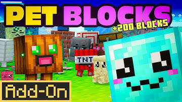 Pet Blocks Add-On | Minecraft Marketplace | Showcase