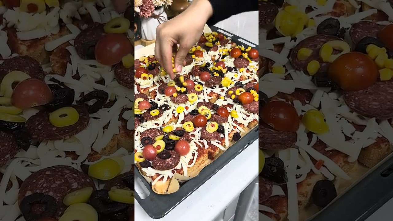 Sofraya Geldiği Gibi Bitti❗️ 5 Dakikada Hazır Pizza Tarifi 😍