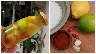 לימון כבוש  מתכון קל עם מקס מלכיאל لیمون مخلل Easy Preserved Lemon🍋