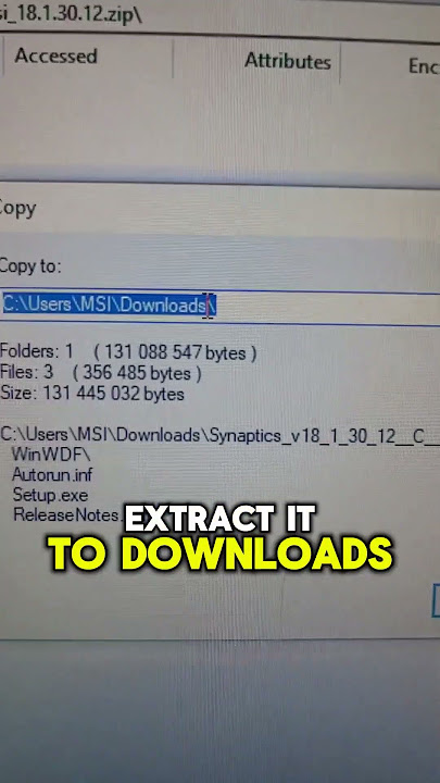 how to install a zip file #zip #7zip #pc #pcdrivers #tech #laptoo