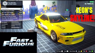 THIS IS HOW I MADE LEON'S SKYLINE FROM FAST AND FURIOUS! *IN DETAIL* | GTA ONLINE