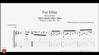 Beethoven - Fur Elise - Guitar Pro Tab