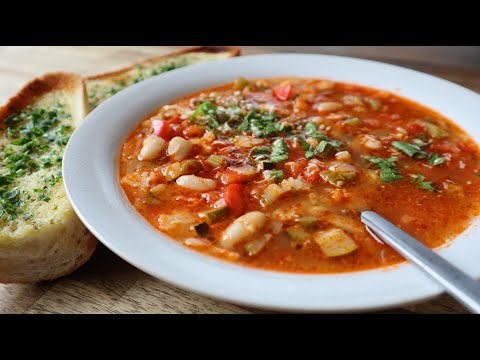 Video: Minestrone Nrog Nplej