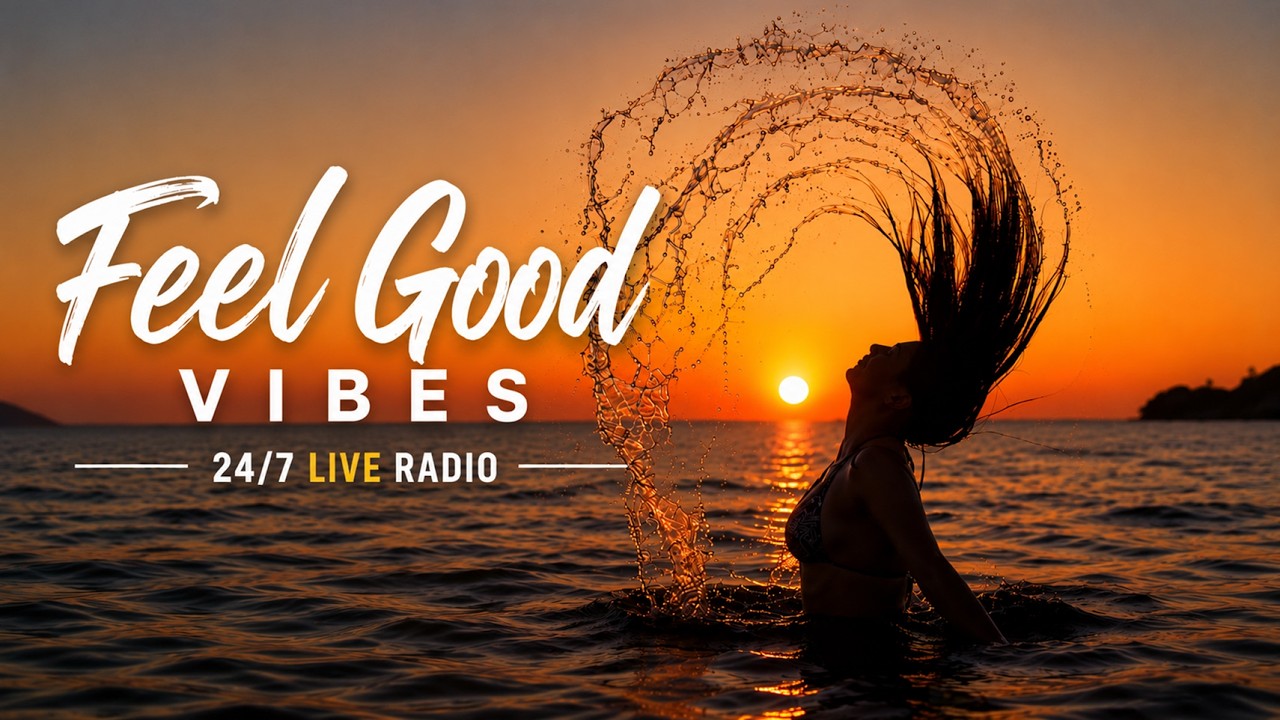 Cover The Good Life Radio • 24/7 Live Radio | Best Relax House, Chillout, Study, Running, Gym, Happy Music