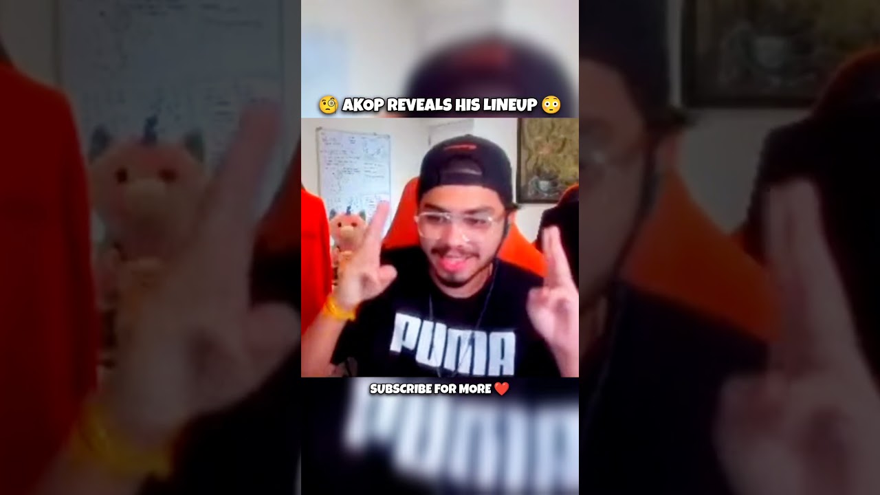 Akop Reveals New Lineup 😳 