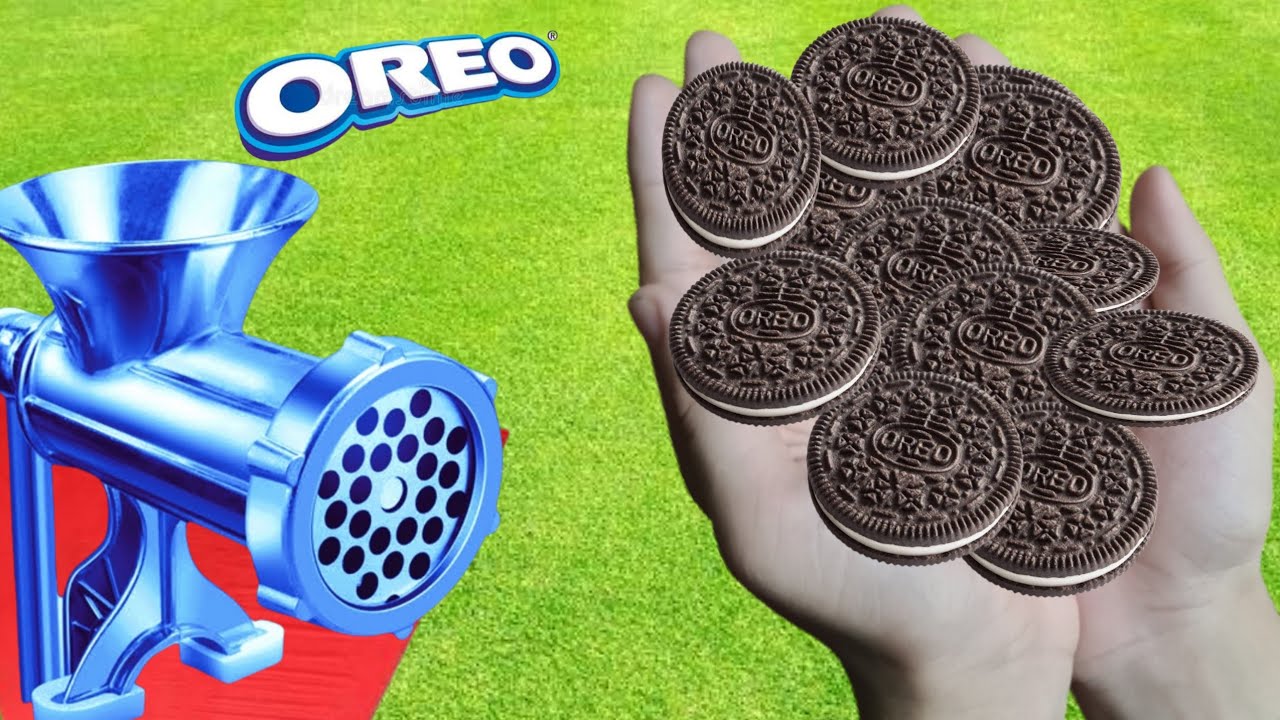 EXPERIMENT OREO COOKIE vs MEAT GRINDER