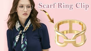 Wonderful Scarf Ring Clip