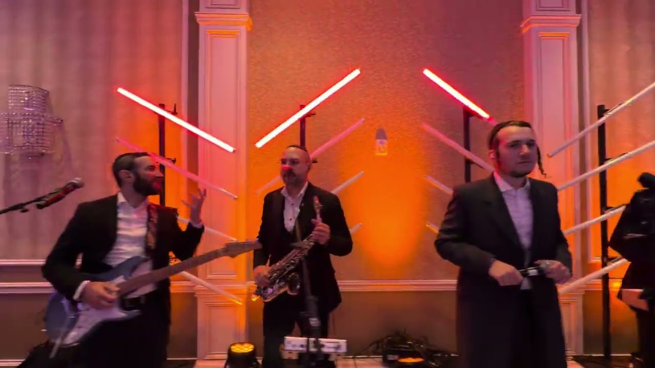 Yehuda Loewy & Chaim Horowitz @ wedding Yitzy Adler fire 🔥