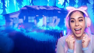 Expanding My Cabin & COOKING in This BEAUTIFUL New Survival Game? - Among Trees