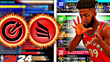 THIS *NEW* SHOT CREATING 3-LEVEL THREAT BUILD IS GAMEBREAKING! IN NBA2K24 BEST ISO GUARD BUILD!!