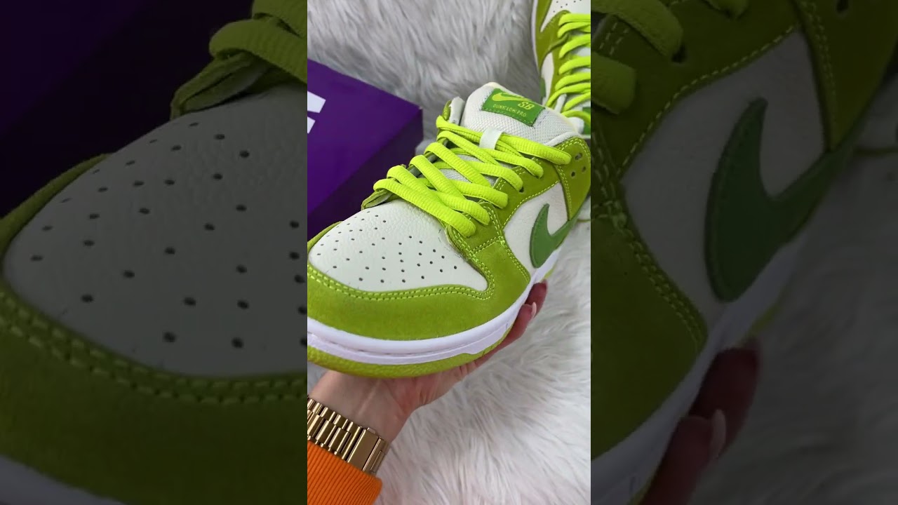 Обзор кроссовок Nike SB Dunk Low 'Green Apple'