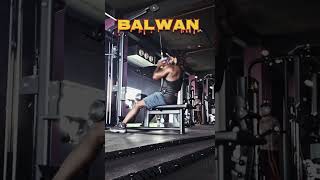 High Row #Lat pull down #Machine
