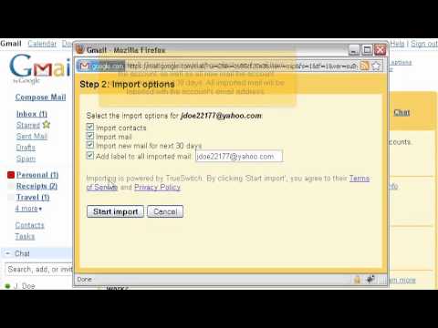 How to import mail and contacts from another email accounts into Gmail