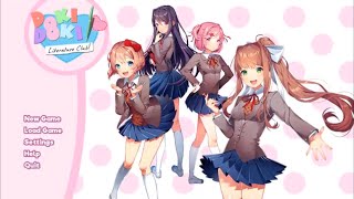 Doki Doki Literature Club! Episode 1. Just a Typical Visual Novel.