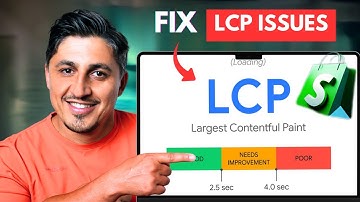 how to improve largest contentful paint for a better page experience in Shopify