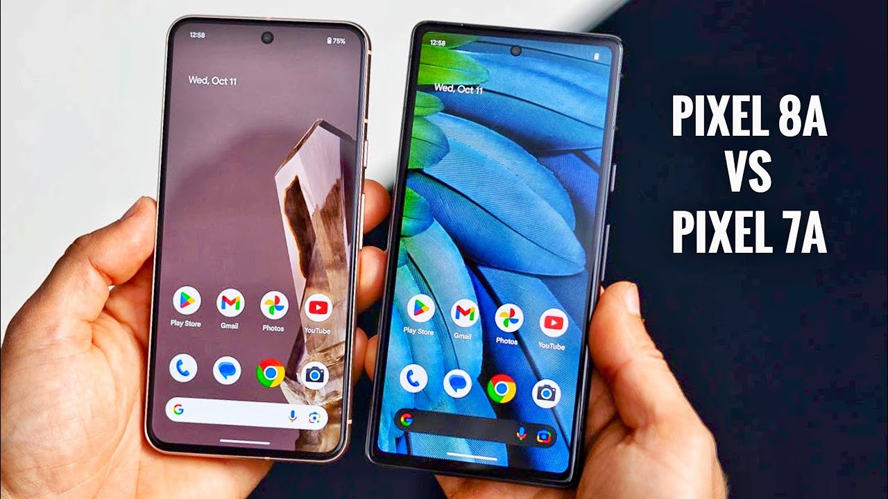 Google Pixel 8a vs Google Pixel 7a - THE BIG BATTLE! - YouTube