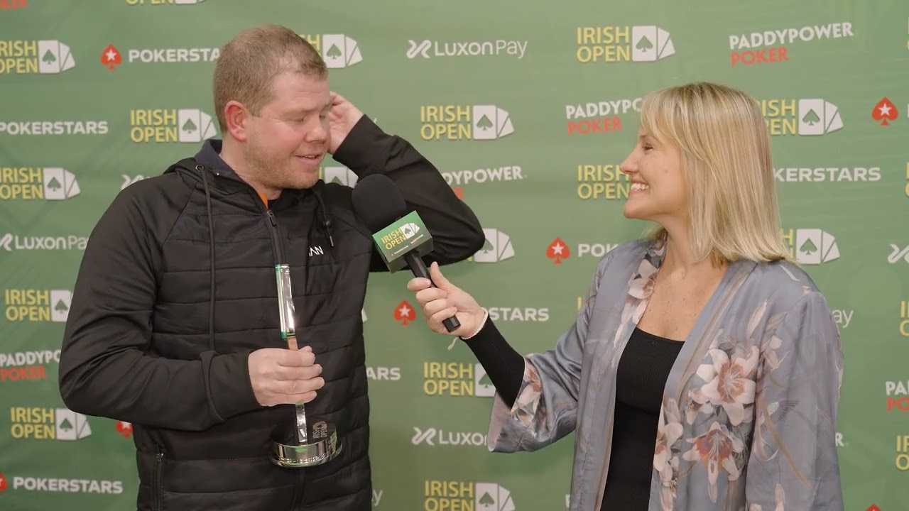 Irish Open 2023: Gerry Walsh wins JP Poker Championship